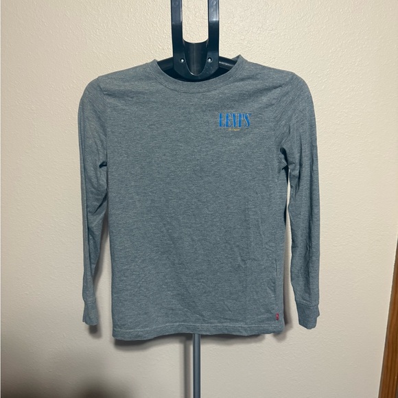 Levi's Other - Levi's‎ Kids Blue Logo Gray Long Sleeve Tee